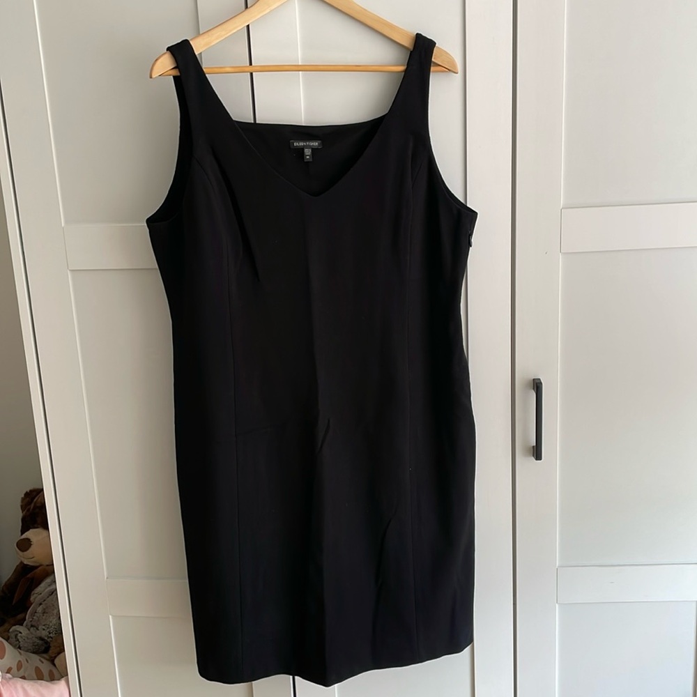 Eileen Fisher little black dress